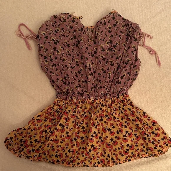 Zimmermann Floral Dress in Pink and Yellow - Picture 3 of 5
